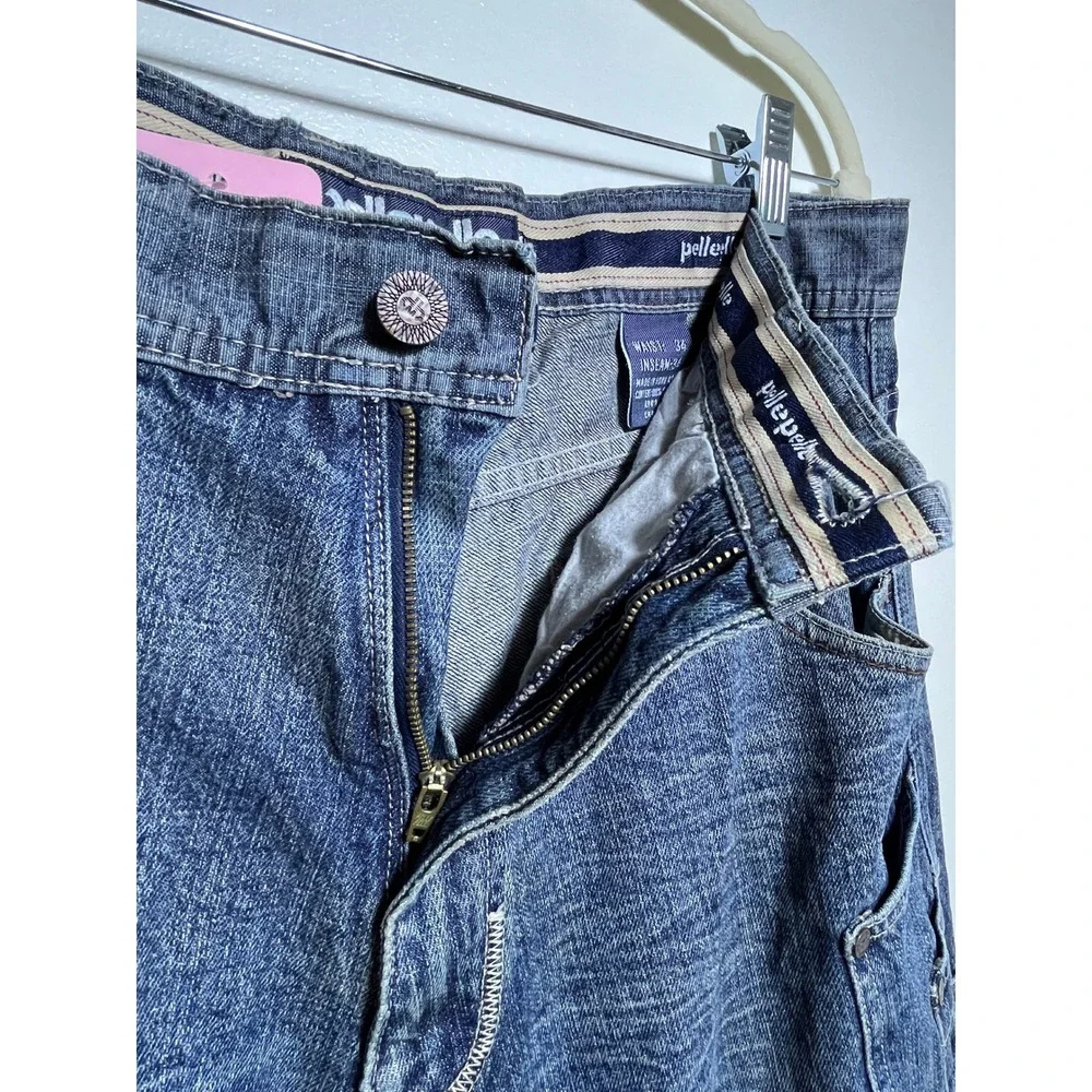 Vintage Pelle Pelle Marc Buchanan Baggy Carpenter Jeans Blue Denim